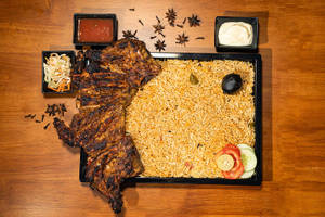 Chicken Al Faham Mandi