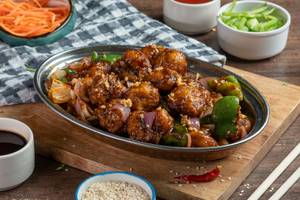 Chilly Mushroom Dry