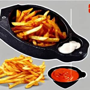 French fries mediumu r