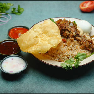 Chicken Biryani  Bowl [Half]