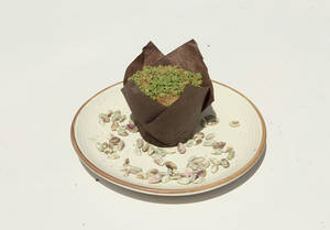 Eggless Sugar Free(dates)rose Pistachio Muffin