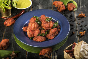 Royal Zafrani Chicken 65