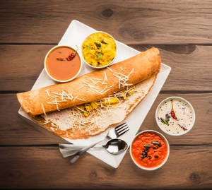 Paneer masala dosa