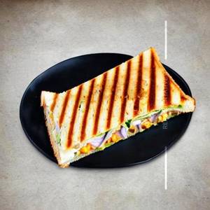 Veg cheese sandwich grilled