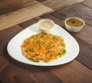 Tomato Capsicum Uttappam