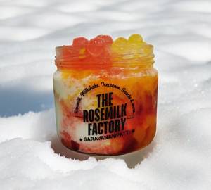 Strawberry & Mango Popping Boba Sundae
