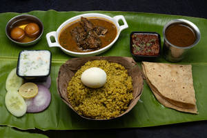 Mutton Donne Biryani Combo