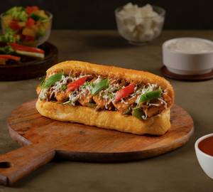 Paneer Hot Dog