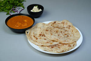 Paneer Butter Masala With 3 Porotta Combo