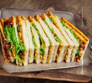 Chilli cheese sandwich grilled