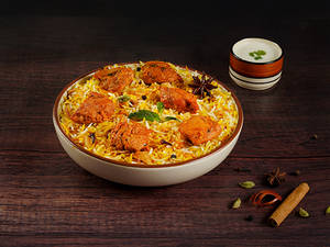 Hyderabadi Boneless Chicken Biryani Bowl