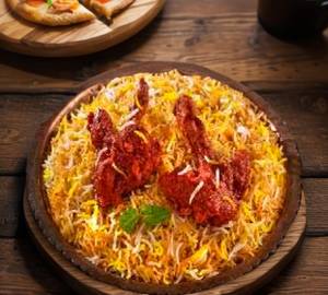 Chicken Lollipop Curry Biryani ( Half )