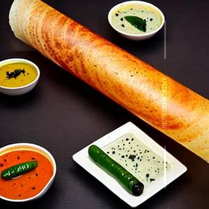Ghee Masala Dosa.