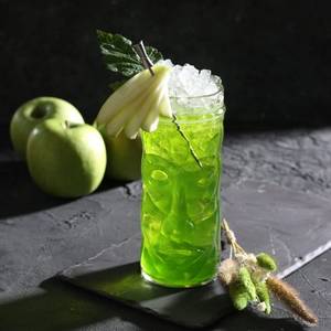 Green Apple Mocktail[serves 1]
