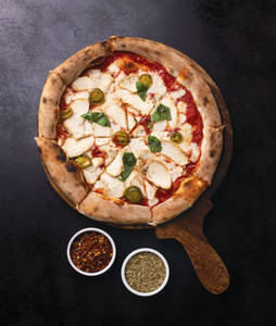 Smoked Chicken Pizza