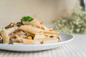 Veg White Sauce Pasta