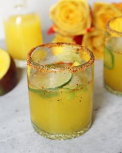 Masala Mango Mocktail[serves 1]