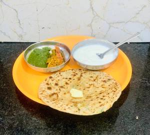 Aloo pyaaz paratha