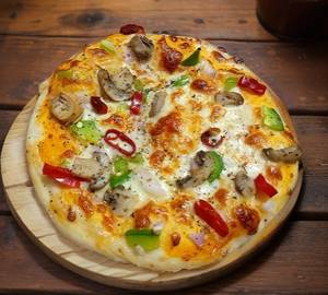 Mashroom cheese pizza
