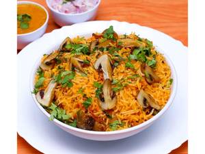 Mushroom Biryani