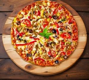 Quality Veg Achari Pizza-New [Medium]