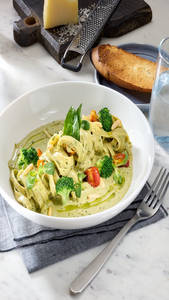 Pesto Cream Pasta
