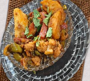 Mix vegetable daliya