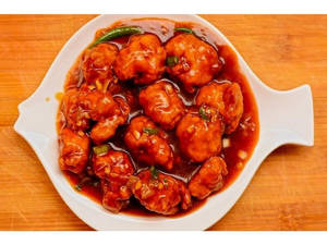 Chicken Manchurian Semi Dry
