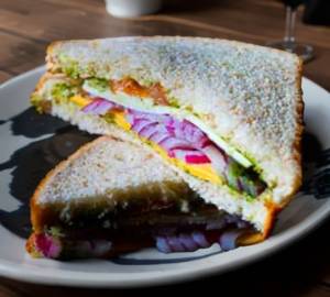 Veg Cheese Plain Sandwich