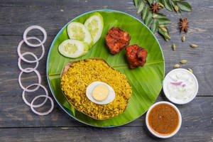 Biryani Rice With Kebab (2 Pcs)