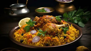 Chicken Roast Biryani