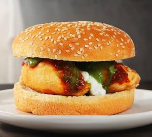 Chicken momoziya burger