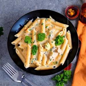 Creamy B.B.Q. Chicken Pasta