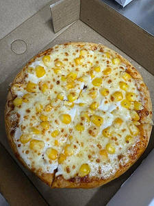 Sweet Corn Pizza