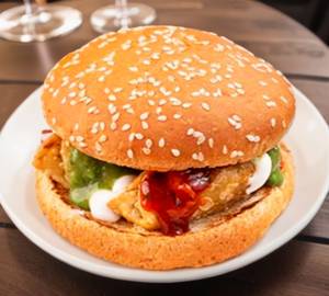 Kurkure non veg burger