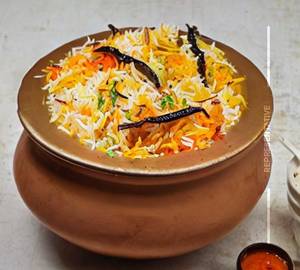 Hyderabadi veg dum biryani
