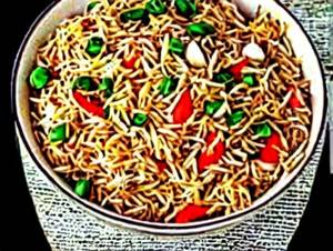 Schezwan Egg Fried Rice