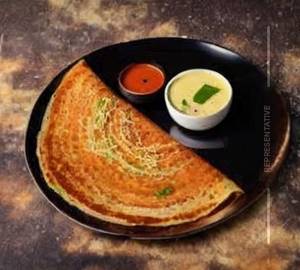 Ghee onion rava dosai