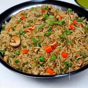 Schezwan Mushroom Fried Rice
