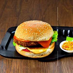 Chicken cheese burger