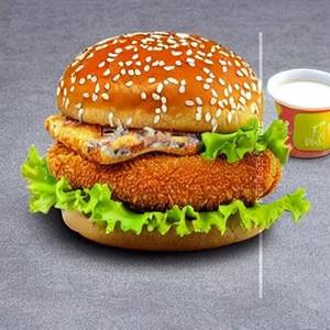 Double Zinger Chicken Burger