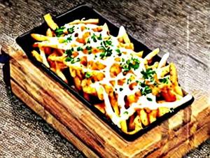 Peri peri cheese fries