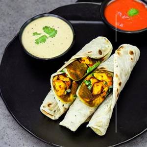Paneer Bhurji Roll