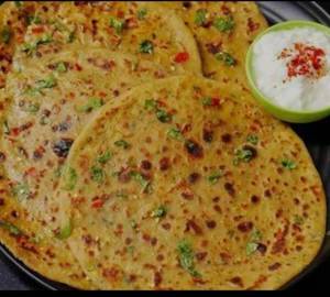 Masala veg paratha
