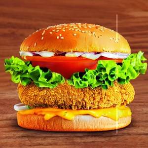 Chicken cheese burger