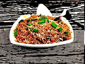 Egg Sichuan Fried Rice