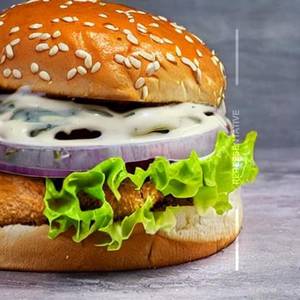 Grilled chicken burger