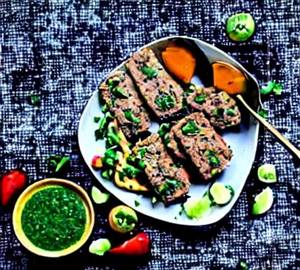 Veg Cheese Seekh Kebab