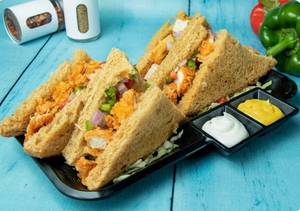 Mushroom Tikka Sandwich