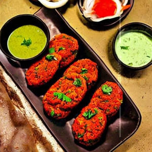 Veg Cheese Seekh Kabab